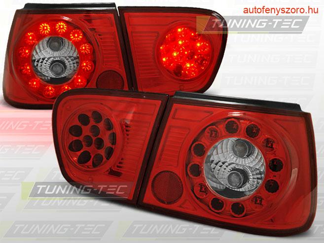SEAT IBIZA 09.99-03.02 RED WHITE LED  Tuning-Tec Hátsó Lámpa