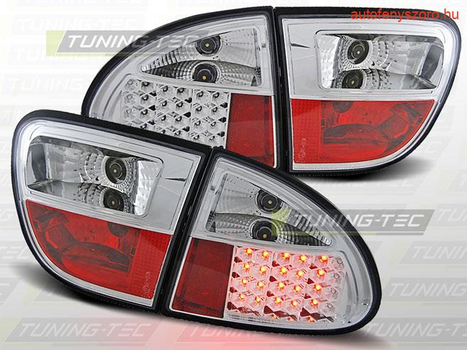 SEAT LEON 04.99-08.04 CHROME LED  Tuning-Tec Hátsó Lámpa