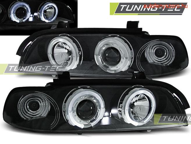 BMW E39 Angel Eyes fekete 09.95-06.03  SEDAN/TOURING Tuning-Tec Fényszóró