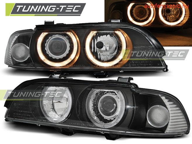 BMW E39 Angel Eyes 09.95-06.03 D2S/H7 FEKETE  SEDAN/TOURING Tuning-Tec Fényszóró