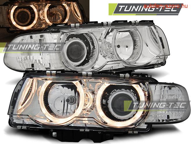 BMW E38 Angel Eyes 09.98-07.01 H7/H7 CHROME  Tuning-Tec Fényszóró