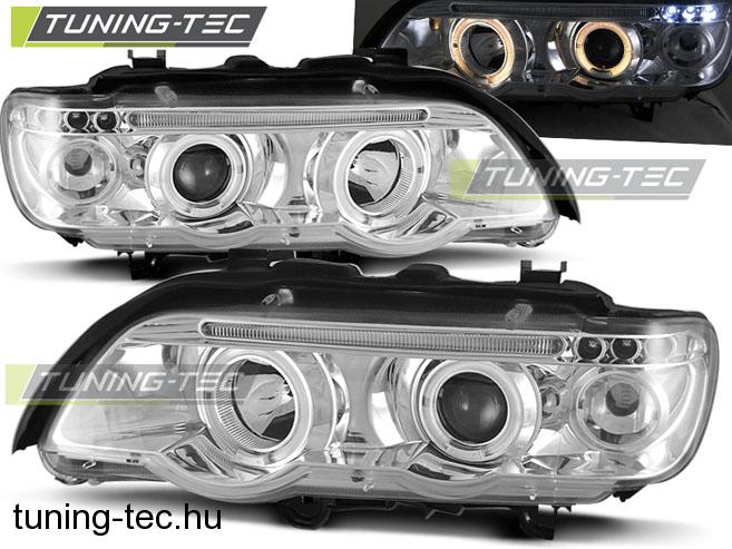 BMW X5 E53 Angel Eyes króm 09.99-10.03  Tuning-Tec Fényszóró