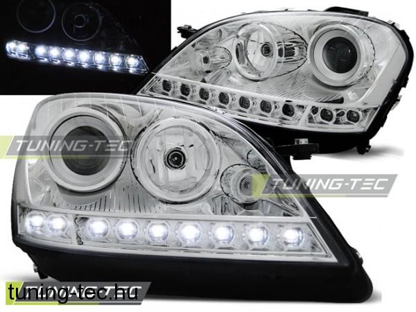 MERCEDES W164 ML M-KLASA 05-07 DAYLIGHT CHROME Tuning-Tec Fényszóró