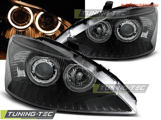 FORD FOCUS 10.98-10.01 ANGEL EYES BLACK Tuning-Tec Fényszóró