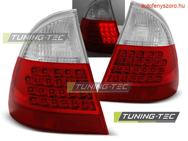 BMW E46 Touring 99-05 RED WHITE LED Tuning-Tec Hátsó Lámpa