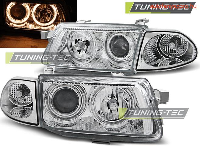 OPEL ASTRA F 09.94-08.97 ANGEL EYES CHROME Tuning-Tec Fényszóró