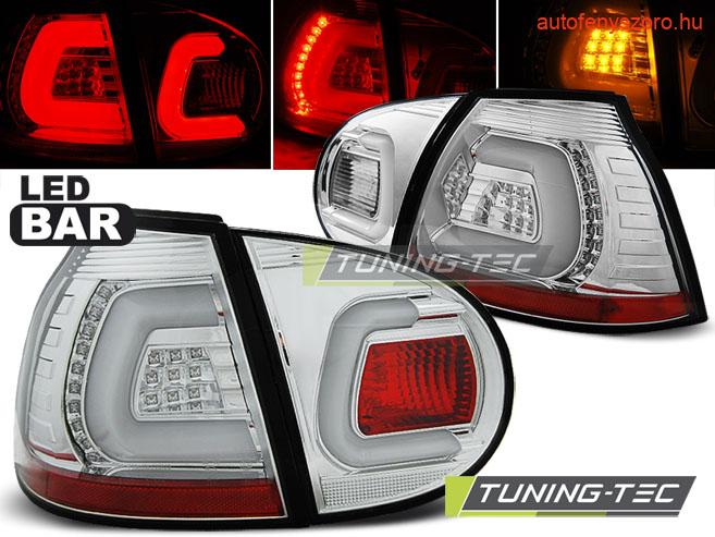 VW GOLF 5 10.03-09 CHROME LED BAR  Tuning-Tec Hátsó Lámpa