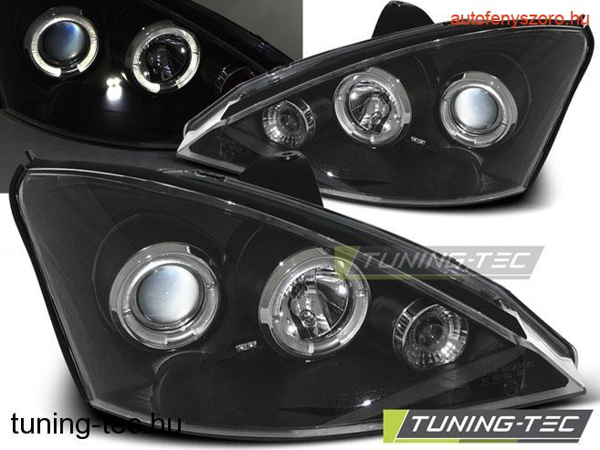 FORD FOCUS Angel Eyes fekete 11,01-10,04  Tuning-Tec Fényszóró