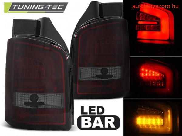VW T5 04.10- RED SMOKE LED BAR  Tuning-Tec Hátsó Lámpa