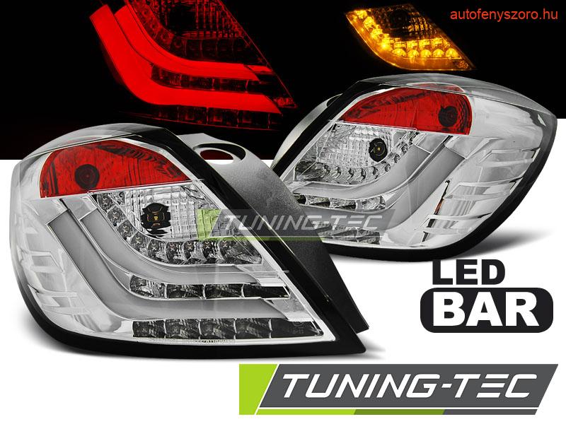 OPEL ASTRA H 03.04-09 3D GTC CHROME LED Tuning-Tec Hátsó Lámpa