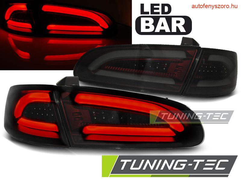 SEAT IBIZA 04.02 -08 SMOKE RED LED BAR Tuning-Tec Hátsó Lámpa