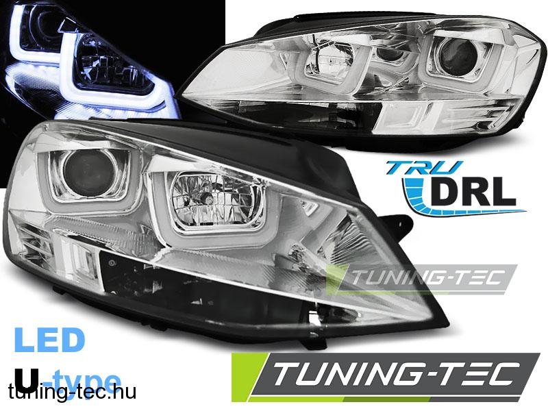 VW GOLF 7 11.12- U-TYPE CHROME Tuning-Tec Fényszóró