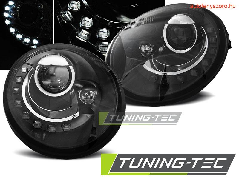 VW NEW BEETLE 10.98-05.05 LED BLACK Tuning-Tec Fényszóró