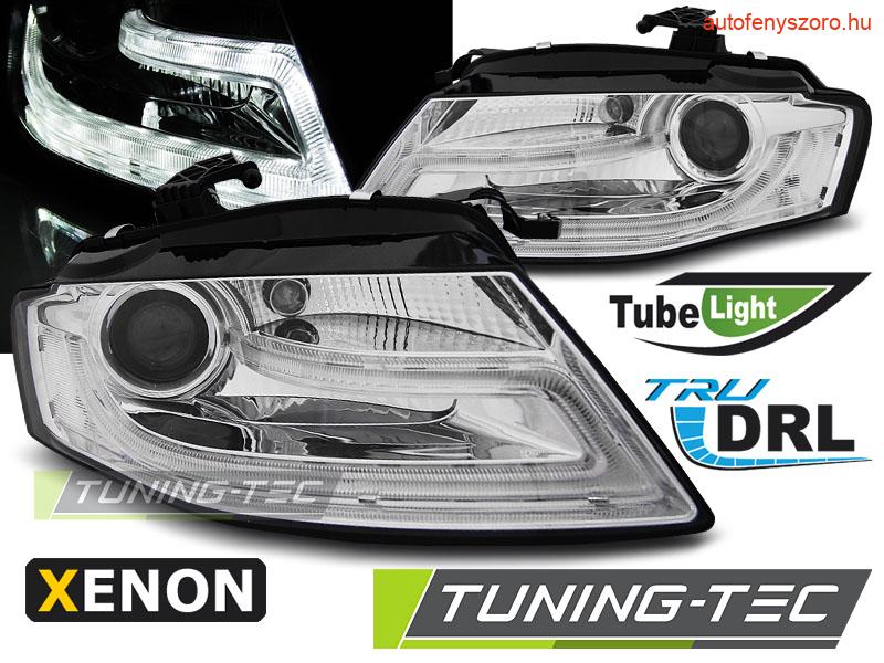 AUDI A4 B8 04.08-11 TRU DRL CHROME HID XENON Tuning-Tec Fényszóró