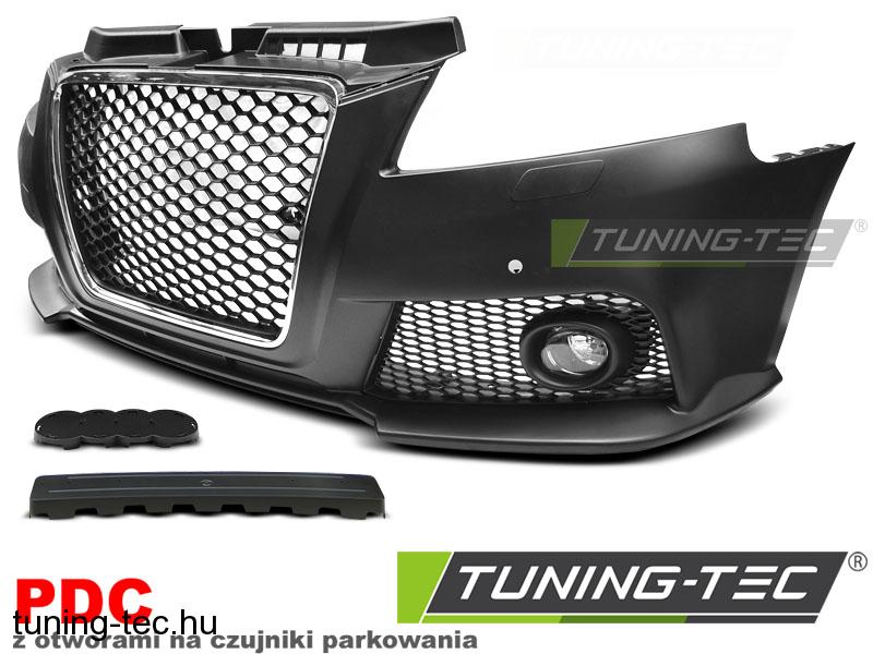 AUDI A3 08-12 RS STYLE CHROME BLACK PDC Tuning-Tec Lökhárító