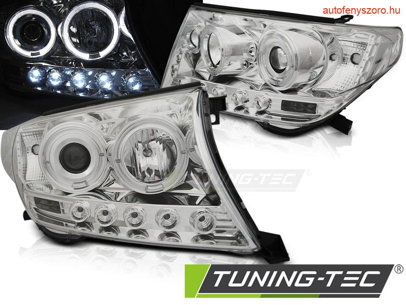 TOYOTA LAND CRUISER FJ200 07-12 ANGEL EYES CHROME Tuning-Tec Fényszóró