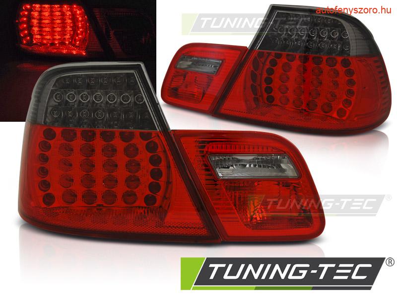 BMW E46 04.03-06 COUPE RED SMOKE LED Tuning-Tec Hátsó Lámpa