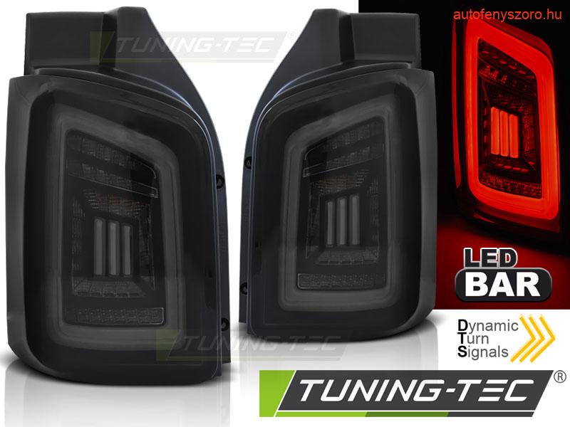 VW T5 04.03-09 / 10-15 SMOKE BLACK WHITE LED TRANSPORTER Tuning-Tec Hátsó Lámpa
