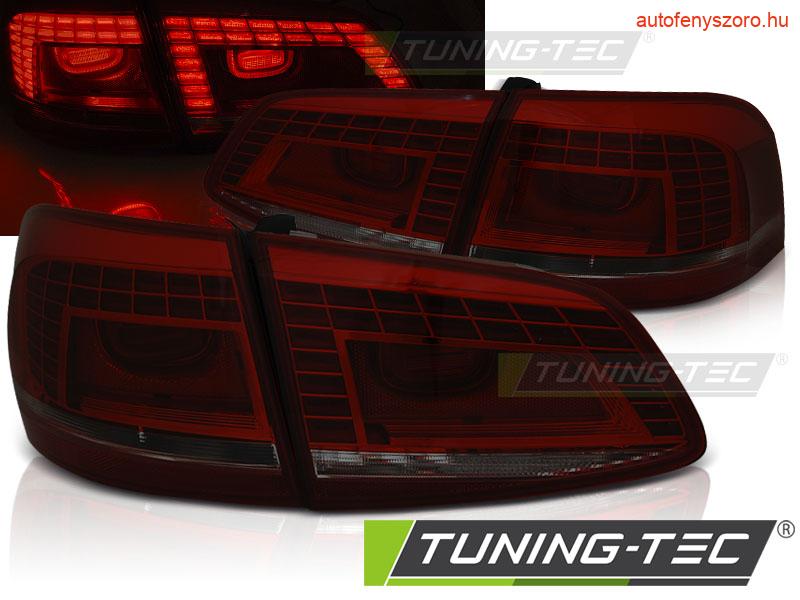 VW PASSAT B7 VARIANT 10.10-10.14 RED SMOKE LED Tuning-Tec Hátsó Lámpa