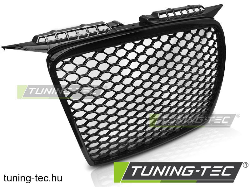 AUDI A3 05-08 RS LOOK FÉNYES FEKETE  Tuning-Tec Hűtőrács