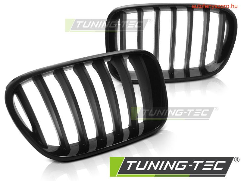 BMW X3 E83 LCI 06-10 FÉNYES ÉS MATT FEKETE  Tuning-Tec Hűtőrács