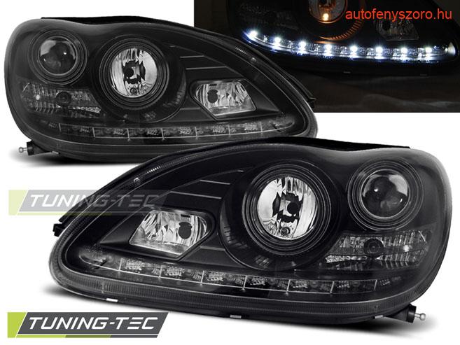 MERCEDES W220 S-KLASA 09.98-05.05 DAYLIGHT BLACK Tuning-Tec Fényszóró
