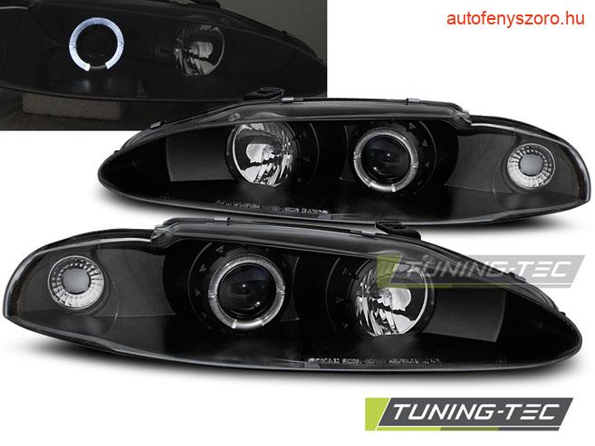 MITSUBISHI ECLIPSE 06.95-96 ANGEL EYES BLACK Tuning-Tec Fényszóró