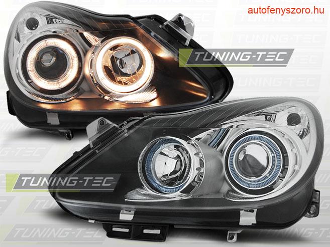 OPEL CORSA D 04.06- ANGEL EYES BLACK Tuning-Tec Fényszóró