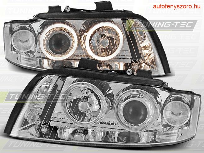 AUDI A4 Angel Eyes króm 10,00-10,04  Tuning-Tec Fényszóró