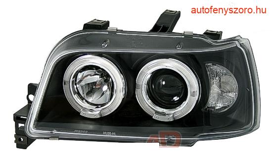 RENAULT CLIO 06.90-95 ANGEL EYES BLACK Tuning-Tec Bal Első Fényszóró