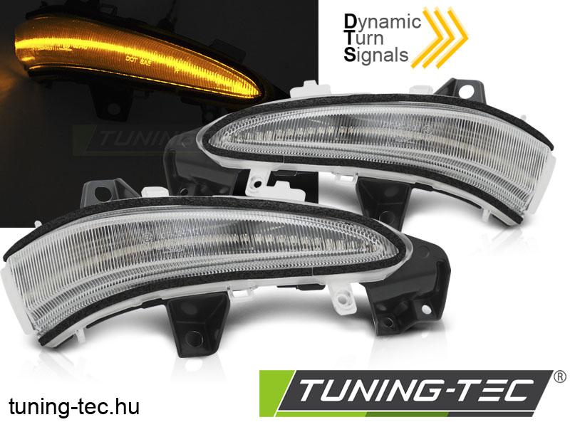 LEXUS RX III 09-15 SEQ LED WHITE Visszapillantó Tükör Irányjelző