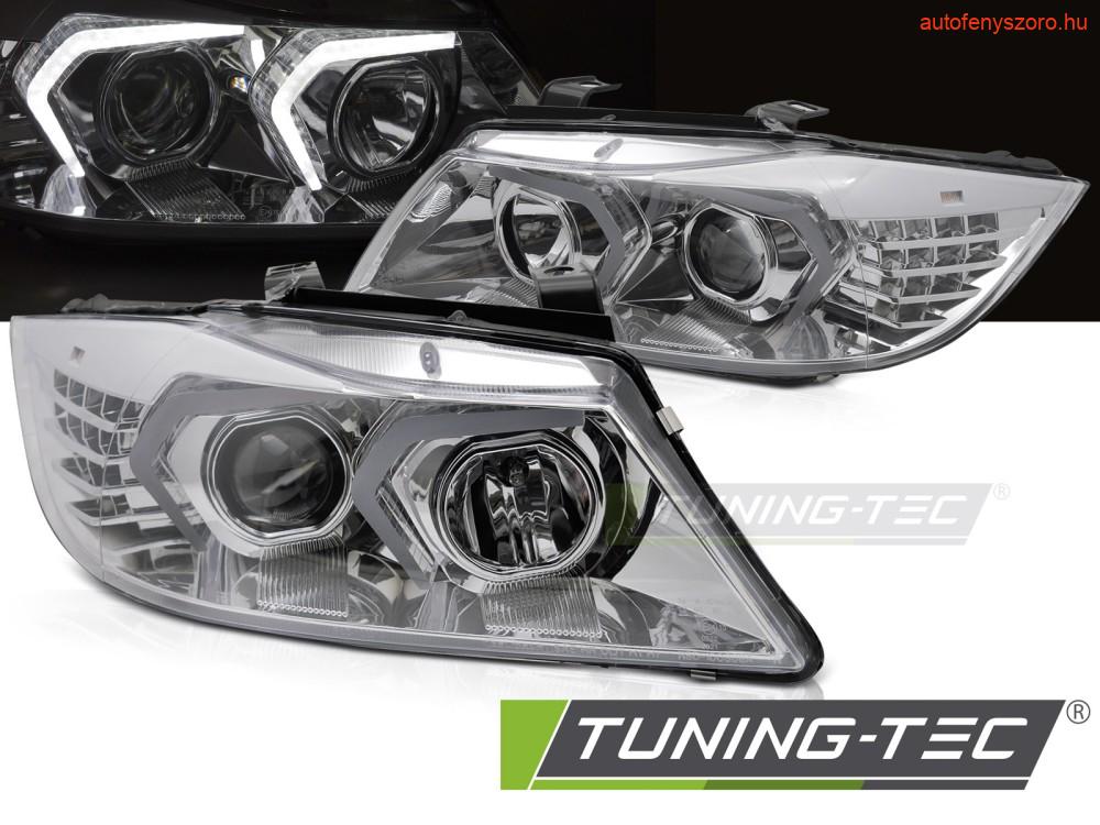 BMW E90/E91 05-08 CHROME Tuning-Tec Fényszóró