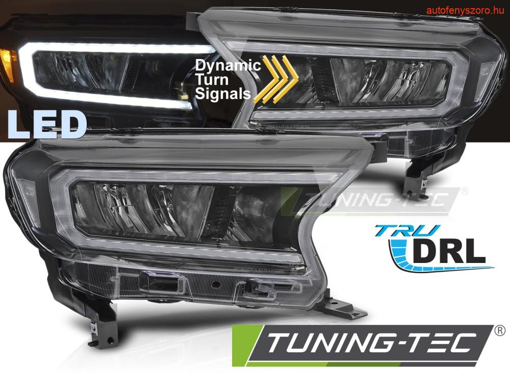 FORD RANGER V 16-22 FULL LED BLACK Tuning-Tec Fényszóró