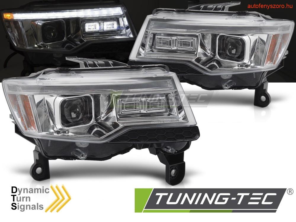 JEEP GRAND CHEROKEE 14-21 CHROME TUBE Tuning-Tec Fényszóró