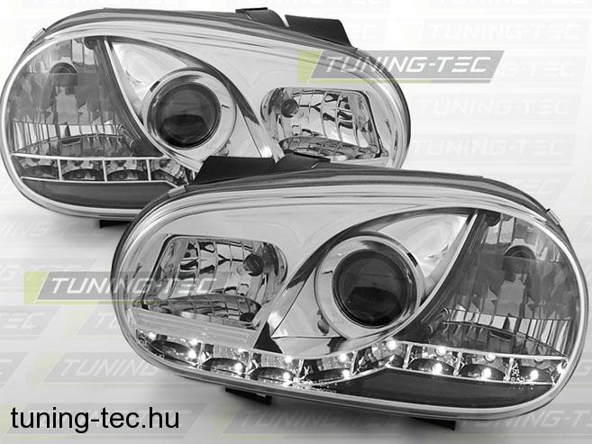 VW GOLF 4 09.97-09.03 DAYLIGHT CHROME Tuning-Tec Fényszóró