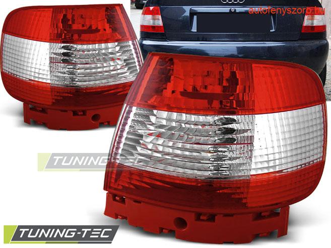 AUDI A4 11.94-09.00 RED WHITE  Tuning-Tec Hátsó Lámpa