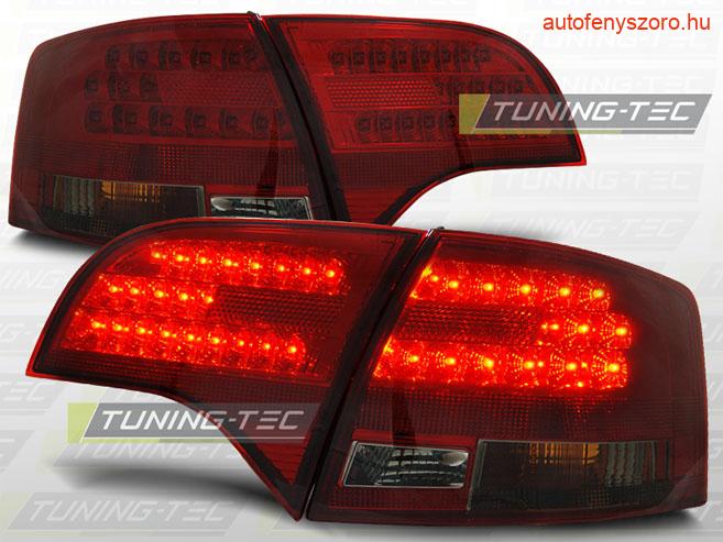 AUDI A4 B7 11.04-03.08 AVANT RED SMOKE LED  Tuning-Tec Hátsó Lámpa