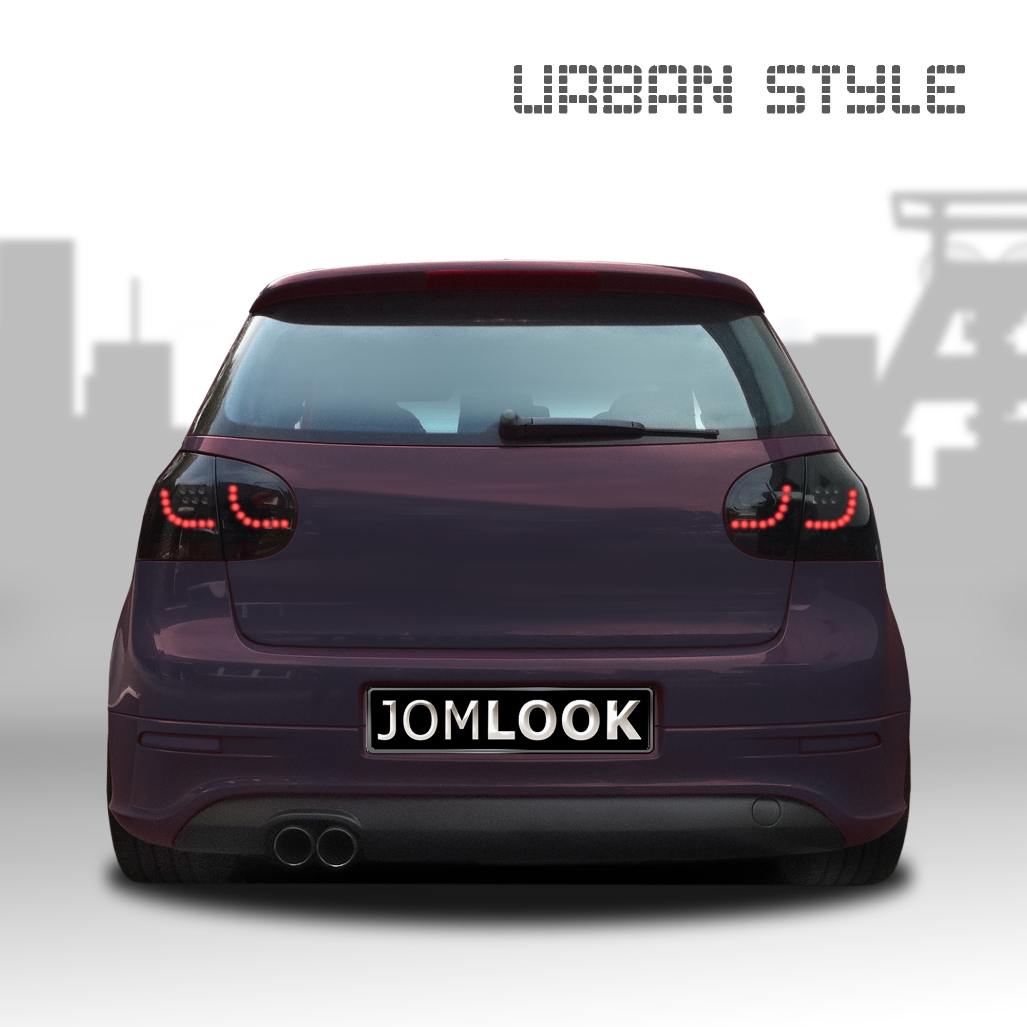 VW Golf 5 (03-08) Urban Style LED Ledes JOM Hátsó Lámpa