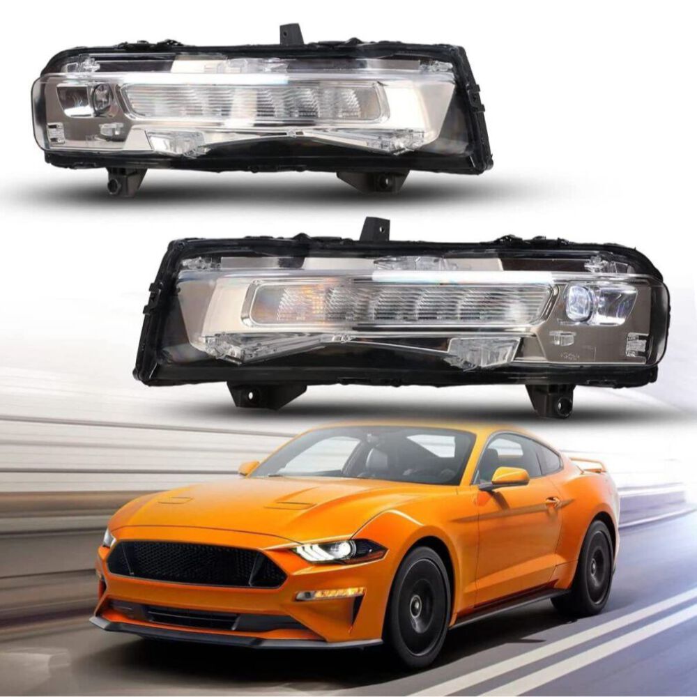 Ford Mustang 18-23 LED/DRL irányjelzők + ködlámpa – készlet