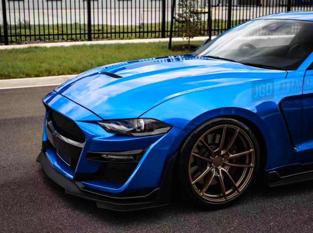 Ford Mustang 18-23 GT, Ecoboost Alumínium motorháztető – GT350 stílusú