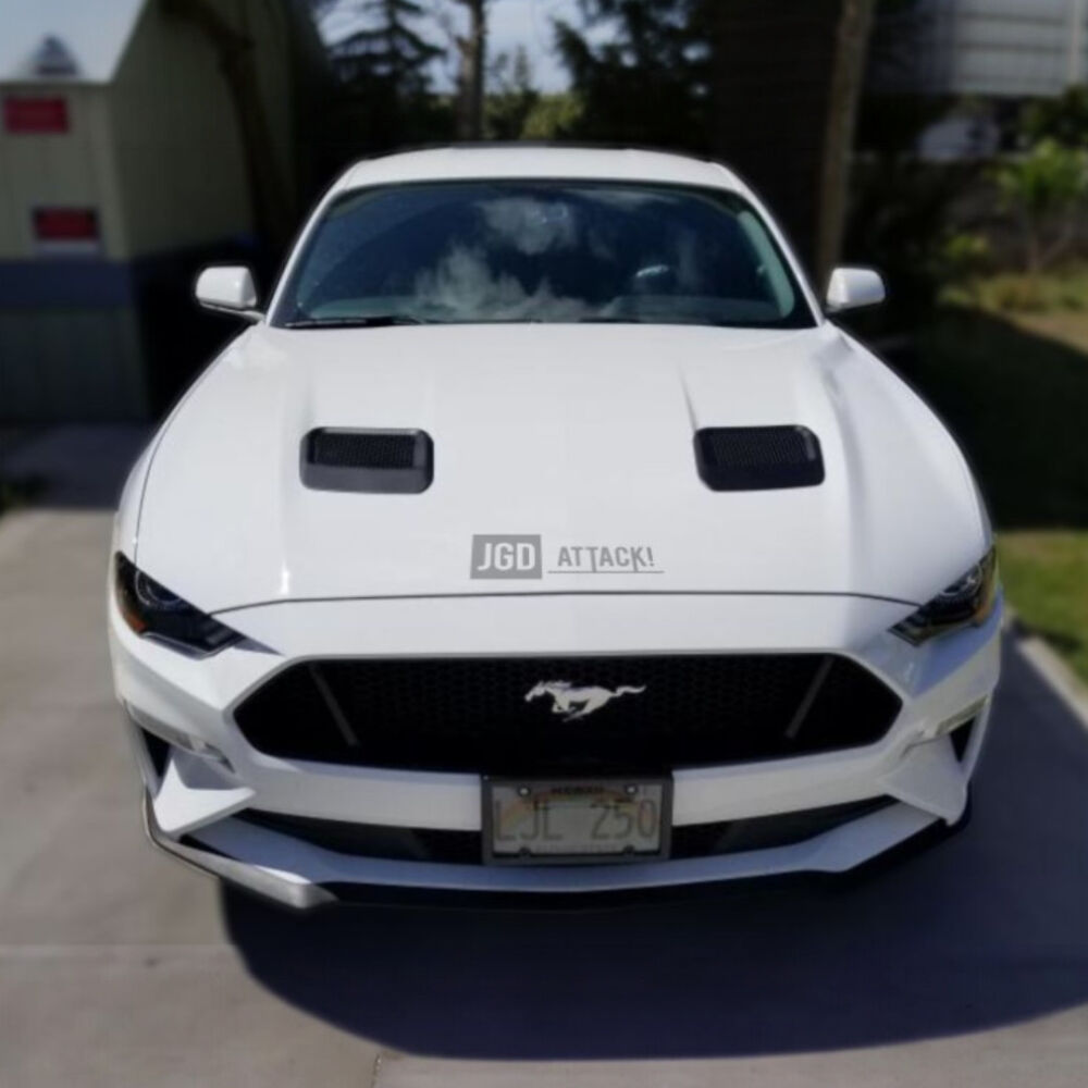 Ford Mustang 18-23 Ecoboost, GT Motorháztető szellőzőnyílások - matt fekete